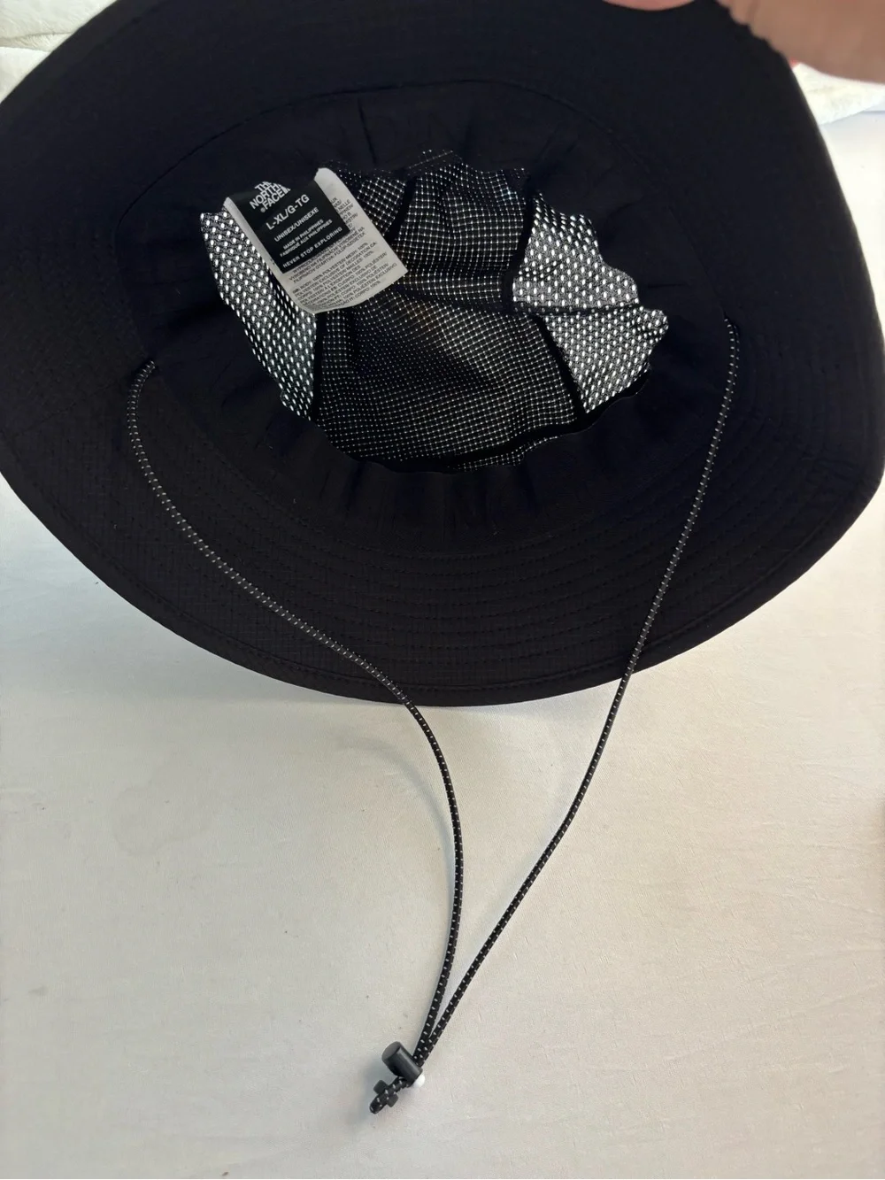 The North Face Summer LT Run Bucket Hat, Black Size L-XL